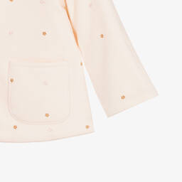 Chloé-Baby Girls Pink Floral Trousers Set | Childrensalon Outlet