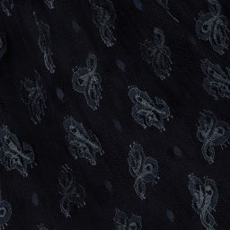 Chloé-Blue Embroidered Tulle Dress | Childrensalon Outlet