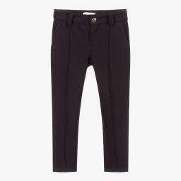 Chloé-Blue Milano Jersey Trousers | Childrensalon Outlet