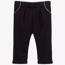 Chloé-Blue Milano Jersey Trousers | Childrensalon Outlet