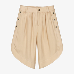 Chloé-Girls Beige Tulip Culottes | Childrensalon Outlet