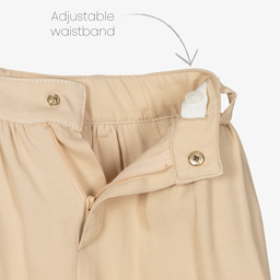 Chloé-Girls Beige Tulip Culottes | Childrensalon Outlet