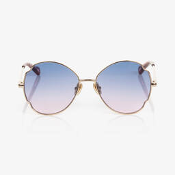 كلوي-نظارات شمسية لون أزرق للبنات | Childrensalon Outlet