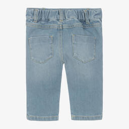 Chloé-Girls Blue Denim Jeans | Childrensalon Outlet