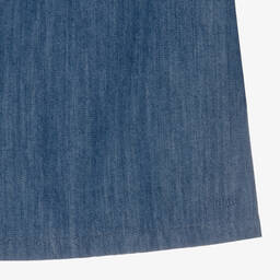 Chloé-Girls Blue Scallop Dress | Childrensalon Outlet