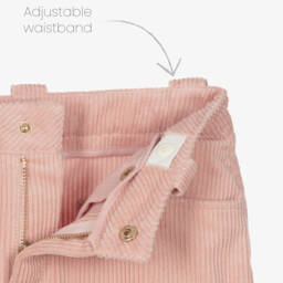 Chloé-Girls Blush Corduroy Mini Skirt | Childrensalon Outlet