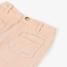 Chloé-Girls Blush Corduroy Trousers | Childrensalon Outlet