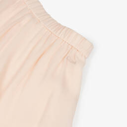 Chloé-Girls Blush Silk Crêpe Pants | Childrensalon Outlet