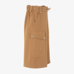 Chloé-كولوت جيرسي ميلانو لون بني للبنات | Childrensalon Outlet