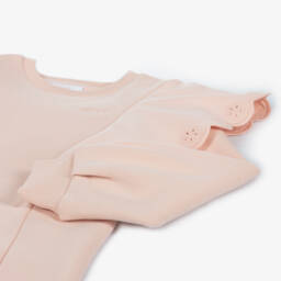 كلوي-فستان لون زهري فاتح مزين بكشكش | Childrensalon Outlet