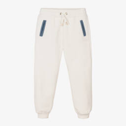 Chloé-Girls Cream Organic Cotton Trousers | Childrensalon Outlet