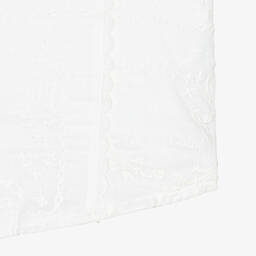 Chloé-Girls Ivory Embroidered Cotton Blouse | Childrensalon Outlet