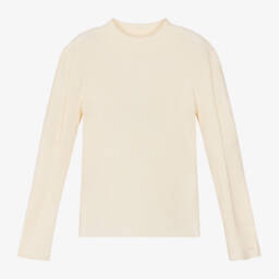 Chloé-Girls Ivory Rollneck Knit Jumper | Childrensalon Outlet