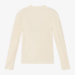 Chloé-Girls Ivory Rollneck Knit Jumper | Childrensalon Outlet