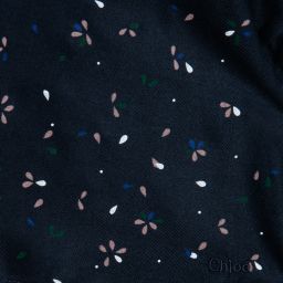 Chloé-Girls Navy Blue Viscose Dress | Childrensalon Outlet