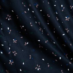 Chloé-Girls Navy Blue Viscose Dress | Childrensalon Outlet