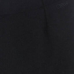 Chloé-Girls Navy Blue Wool Skirt | Childrensalon Outlet