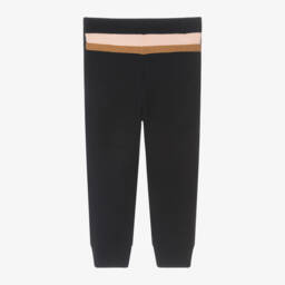 Chloé-Girls Navy Cotton Wool Joggers | Childrensalon Outlet