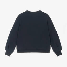 Chloé-Кремовый пуловер из органического хлопка для девочек | Childrensalon Outlet