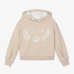 كلوي-هودي قطن عضوي لون عاجي للبنات | Childrensalon Outlet