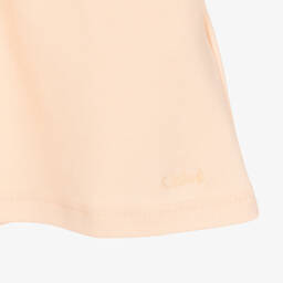 Chloé-Girls Pale Pink Cotton Dress | Childrensalon Outlet