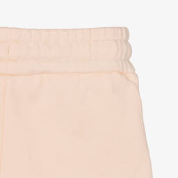 Chloé-Girls Pale Pink Organic Cotton Shorts | Childrensalon Outlet