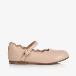 Chloé-Розовые балетки с пряжками для девочек | Childrensalon Outlet