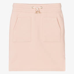 Chloé-Girls Pink Cotton Jersey Skirt | Childrensalon Outlet