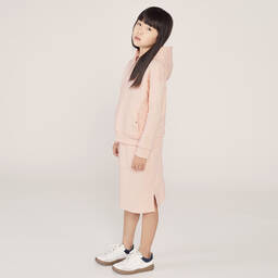 Chloé-Girls Pink Cotton Jersey Skirt | Childrensalon Outlet