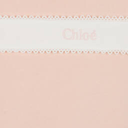 Chloé-Розовый хлопковый свитшот | Childrensalon Outlet