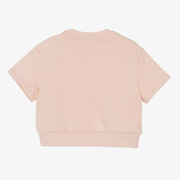 Chloé-Розовый хлопковый свитшот | Childrensalon Outlet