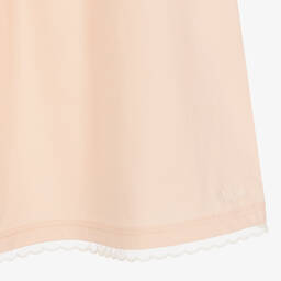 كلوي-قميص نوم قطن عضوي لون زهري للبنات | Childrensalon Outlet