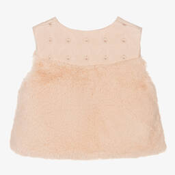 Chloé-جيليه أطفال بناتي فرو صناعي لون زهري | Childrensalon Outlet