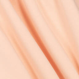 Chloé-Girls Pink Organic Cotton Embroidered Dress | Childrensalon Outlet