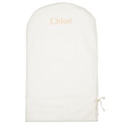 Chloé-Girls Pink Silk Crêpe Dress | Childrensalon Outlet