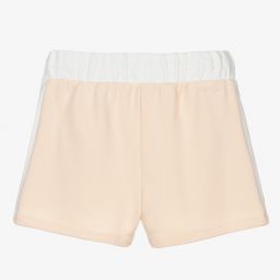 Chloé-Girls Pink Sweatshirt Shorts | Childrensalon Outlet