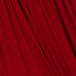 Chloé-Girls Red Silk Ruffle Dress | Childrensalon Outlet