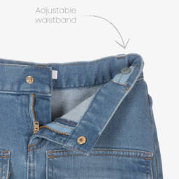 Chloé-Girls Trendy Blue Denim Skirt | Childrensalon Outlet