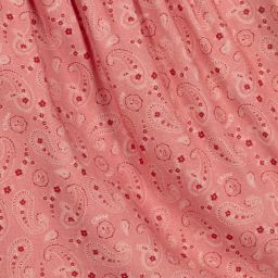 Chloé-Pink Paisley Ruffle Dress | Childrensalon Outlet