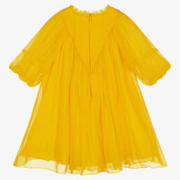 Chloé-Silk Chiffon Sunshine Dress for Girls | Childrensalon Outlet