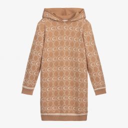 Chloé-Teen Beige Logo Knitted Dress | Childrensalon Outlet