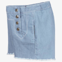 Chloé-Голубые джинсовые шорты для подростков | Childrensalon Outlet