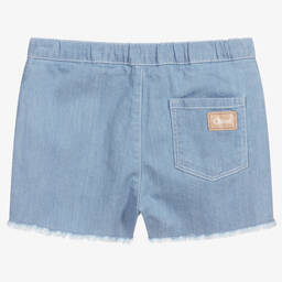 Chloé-Голубые джинсовые шорты для подростков | Childrensalon Outlet