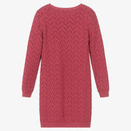 Chloé-Teen Girl Pink Knitted Dress | Childrensalon Outlet