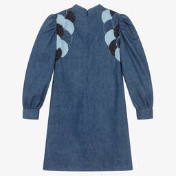 Chloé-Синее джинсовое платье для девочек-подростков | Childrensalon Outlet