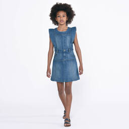 Chloé-Синее джинсовое платье | Childrensalon Outlet