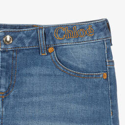 Chloé-Синяя джинсовая мини-юбка | Childrensalon Outlet