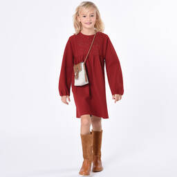 Chloé-Teen Girls Brown Suede & Leather Boots | Childrensalon Outlet