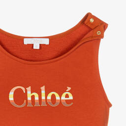 Chloé-Оранжевый комбинезон для подростков | Childrensalon Outlet