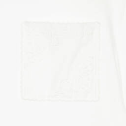 Chloé-تيشيرت تينز بناتي قطن عضوي لون عاجي | Childrensalon Outlet